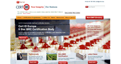 Desktop Screenshot of cert-id.eu